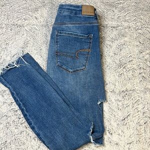 American eagle super stretch jean in size 12 short